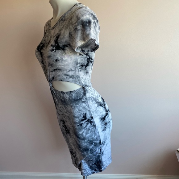 Rue21 Black And White Marble Mini Dress - Picture 2 of 6